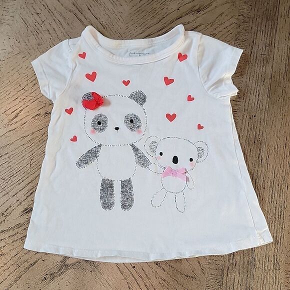 2T panda tshirt First Impressions 🤍❤ - Picture 1 of 3